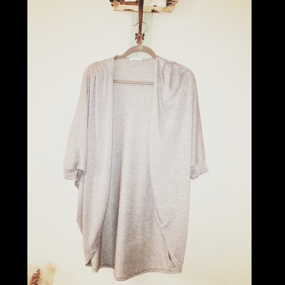 Gray Cardigan/Kimono