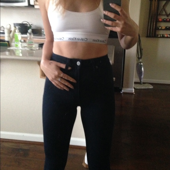 💞LF Carmar High Waisted Blue Jeans💞