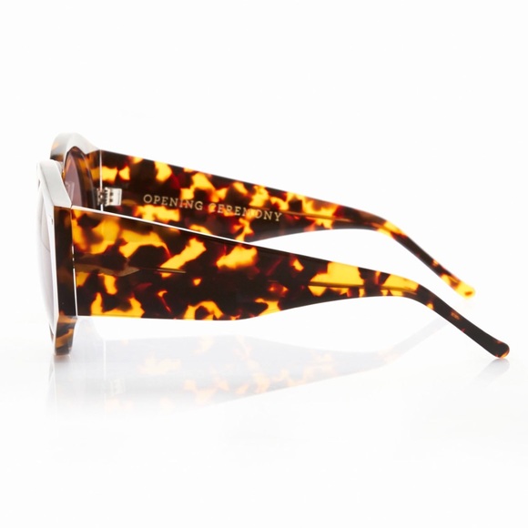 Opening Ceremony Tortoise Round Sunglasses - Picture 3 of 4