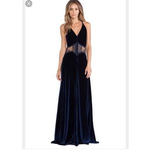 Jarlo Siobhan crochet maxi dress