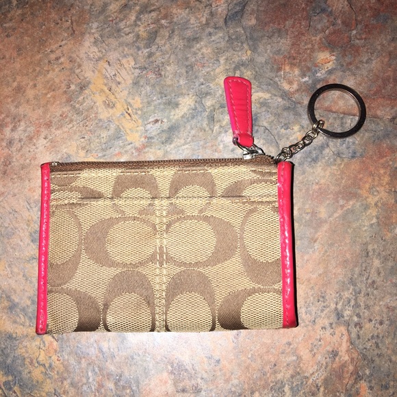 Coach wristlet/key chain wallet! GREAT CONDITION! - Picture 2 of 3