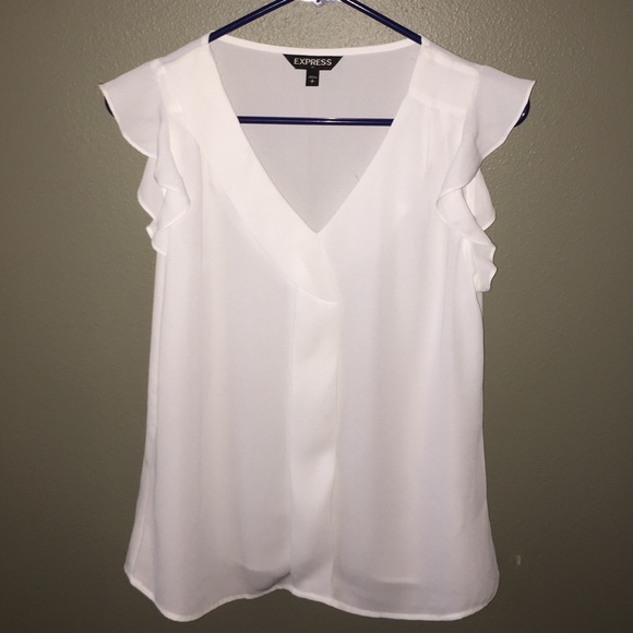 Express White Blouse