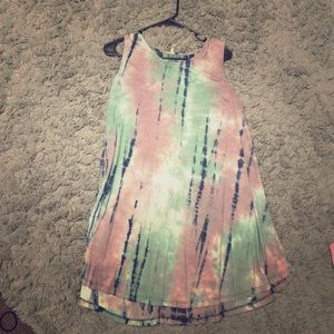 Tie dye dress