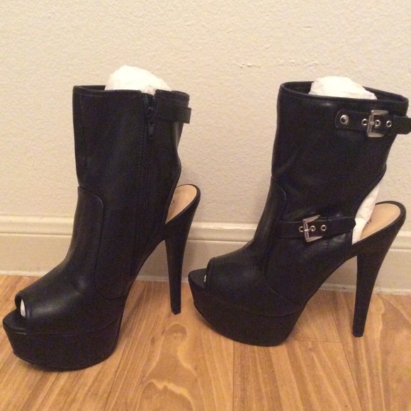 Just Fab Peep Show Heels