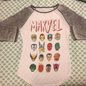 Vintage Half-Sleeve Baseball Tee