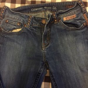 Cowgirls Tuff Jeans Copper Gypsy W29 L36