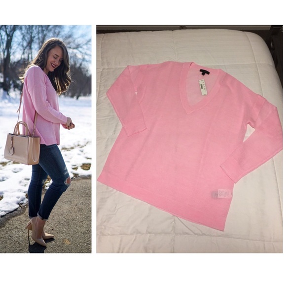 J. Crew Sweaters - J. Crew Open Knit 100% Merino Wool Sweater
