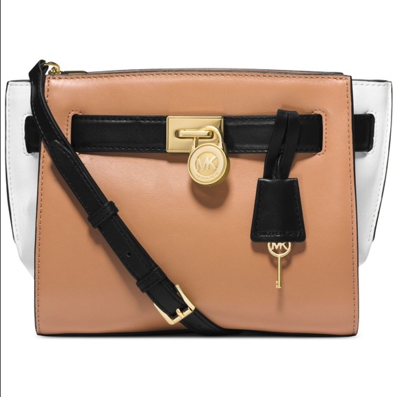 Michael Kors Hamilton traveler messenger (suntan)