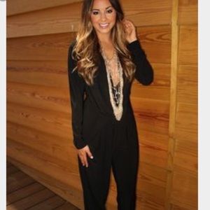 Black jumpsuit