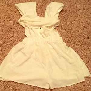 White romper