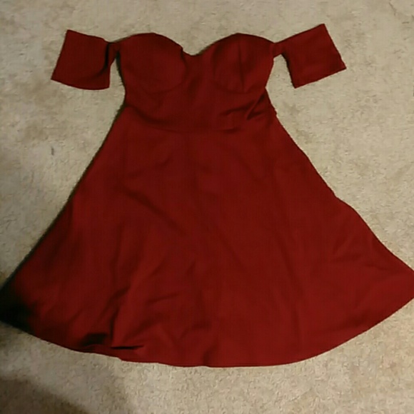 Off the shoulder dress