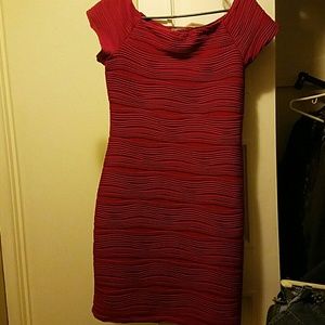 Burgundy bodycon