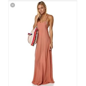 Acacia Moorea dress in papaya