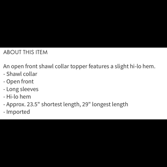 Lush Drapey Jacket! - image 3