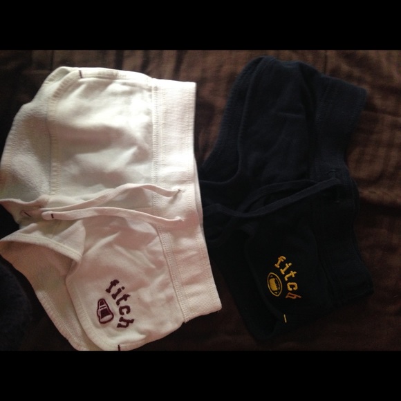 2 Girls Abercrombie shorts, size youth medium.