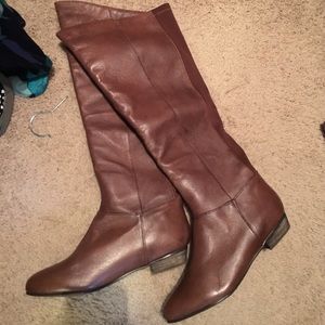 Never Worn brown leather boots