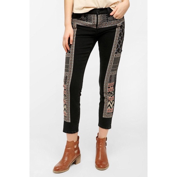 Bdg embroidered jeans Clearance