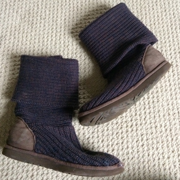 Crochet Knit Ugg Boots