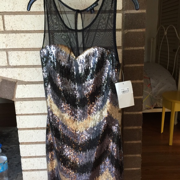 Sequined dress, size 5