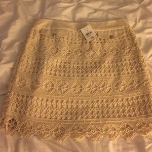 Joe Fresh Crochet Skirt