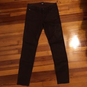 Krista Wax Burgundy Hudson Jeans