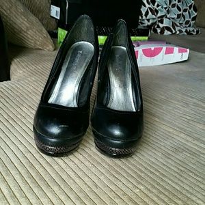 Sexy Bamboo Stacked Platform Pump