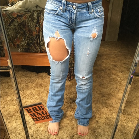 ripped miss me jeans