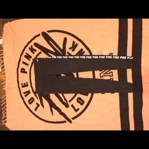 Vs pink yoga leggings