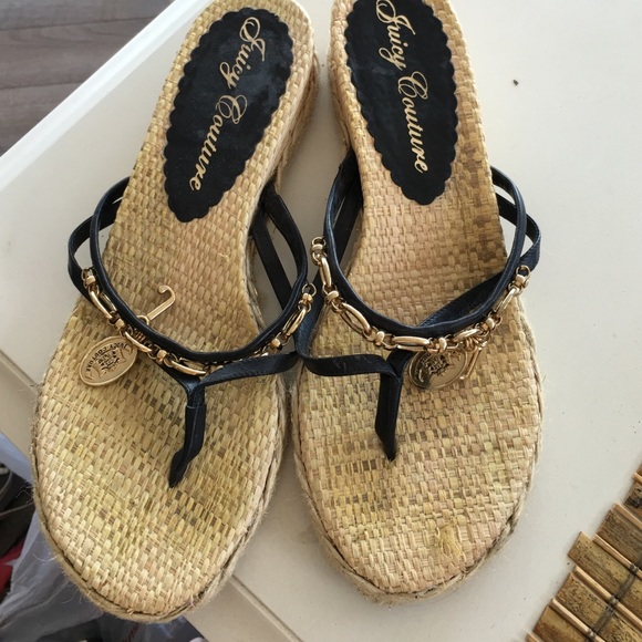 ******SOLD*Juicy couture sandals in great shape