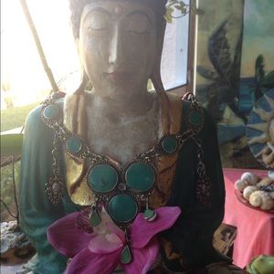 Jewelry inspired by vintage beads and materials