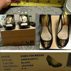 Michael Kors wedges.