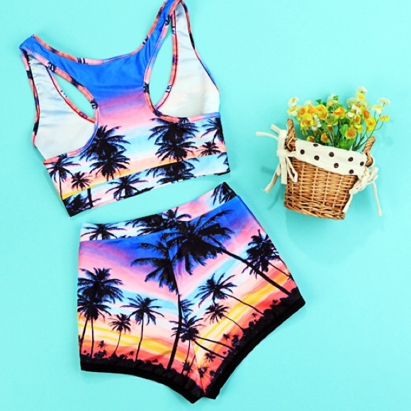 PRICE SLASHED AGAIN - Sweet Two Piece Bathing Suit - Picture 2 of 4