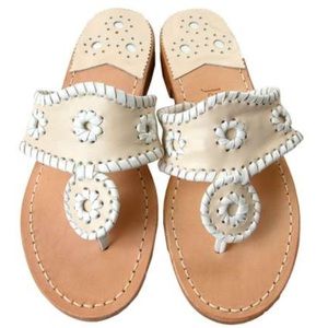 Jack Rodgers Navajo Whipstitched Flip Flop size 8