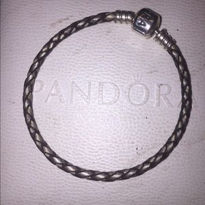 Leather Pandora bracelet!