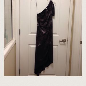 Robert Rodriguez asymmetrical 1 shoulder maxi nwot