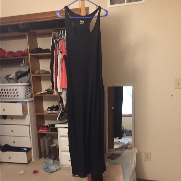 Black Maxi Tank Dress