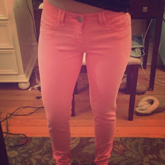 Bright Pink Skinny Jeans - Fire Los Angeles