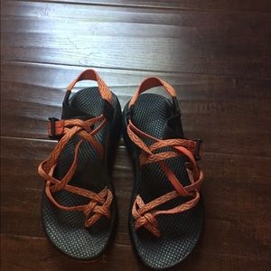 Orange Double Strapped Chacos