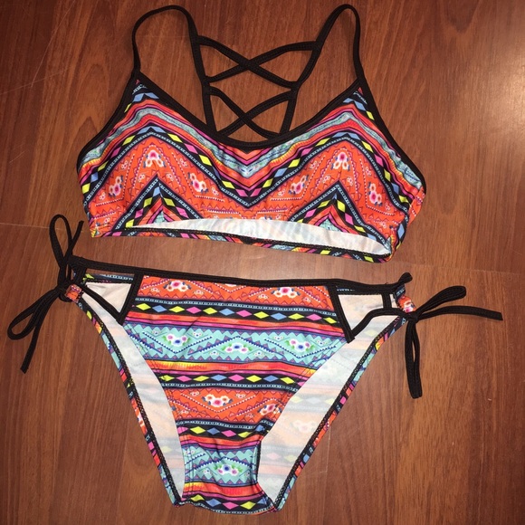 Cowgirls Untamed cross back bikini!