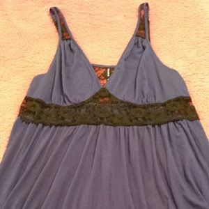Purple Sleeping Chemise
