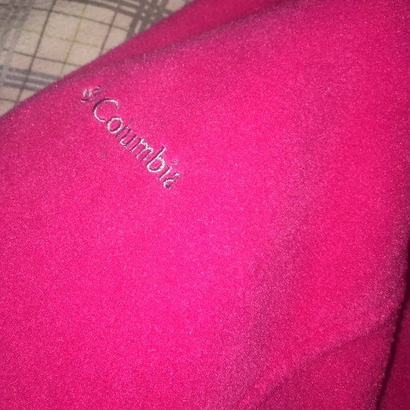 Pink Columbia fleece