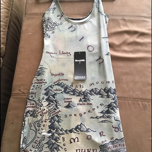 Authentic Black Milk Middle Earth Dress Size M