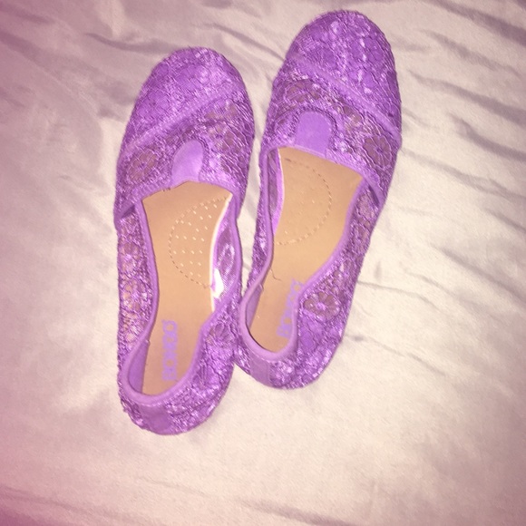Purple Bongo shoes