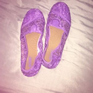 Purple Bongo shoes