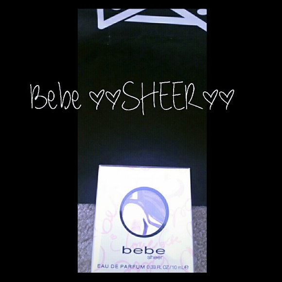 NEW IN PACKAGE BEBE SHEER PERFUME 0.33 oz - Picture 1 of 1
