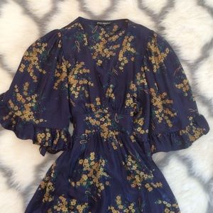 Betsey Johnson Kimono Style Mini Dress