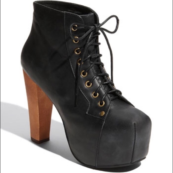 Jeffrey Campbell lita black bootie 9.5 - Picture 1 of 3