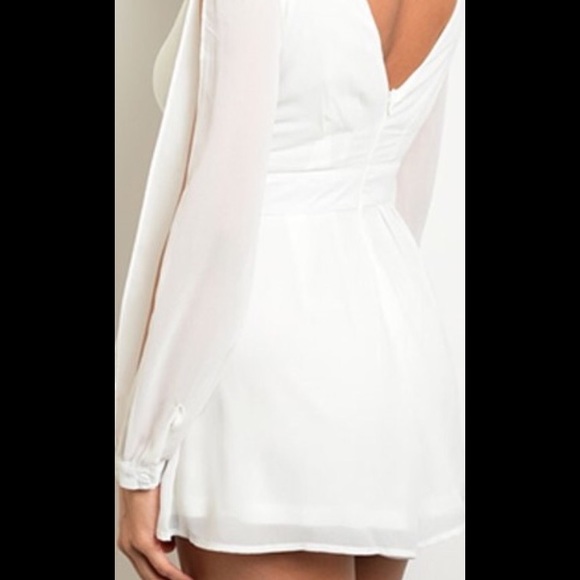 White Romper - Picture 3 of 4