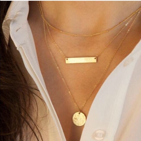 🎈❤️SALE! Chic three layer necklace - Picture 2 of 3