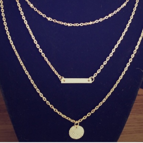 🎈❤️SALE! Chic three layer necklace - Picture 3 of 3